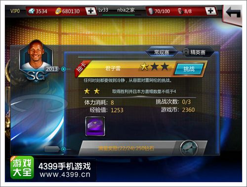 NBA梦之队必备元素1