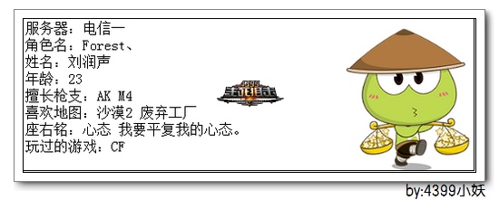 4399生死狙击王者争霸第三赛季季后赛C组选手资料