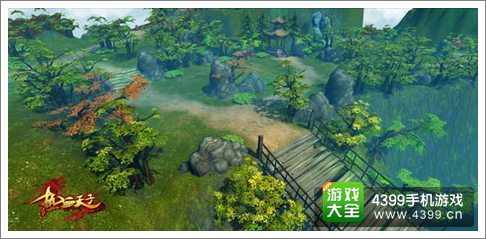 热血天子场景原画
