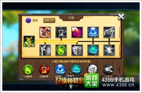 天赋点