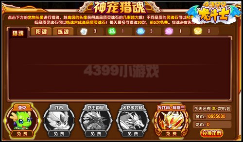 龙斗士神宠猎魂什么时候结束