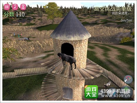 模拟山羊洞口