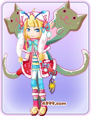 小花仙粉喵星球套装