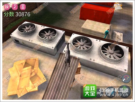 模拟山羊风扇