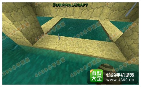 生存战争（Survivalcraft）捕鱼器制作教程