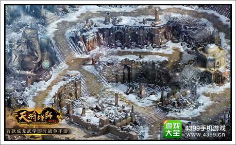 天将雄师手游场景原画