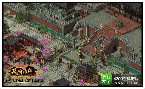 天将雄师手游场景原画