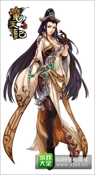 魔天记手游八大女主原画曝光