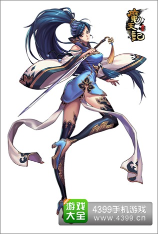 魔天记手游八大女主原画曝光