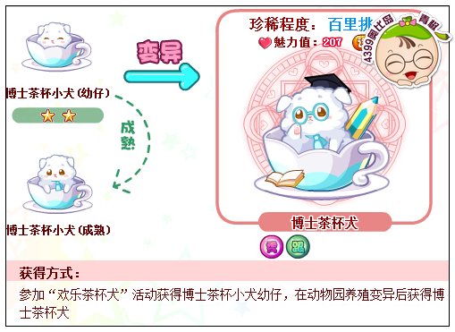 奥比岛博士茶杯犬怎么得 在哪得