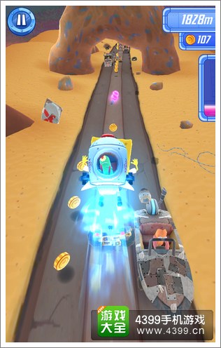 海绵宝宝:跑跑海绵操作手法
