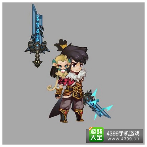 完美世界手游主角原画