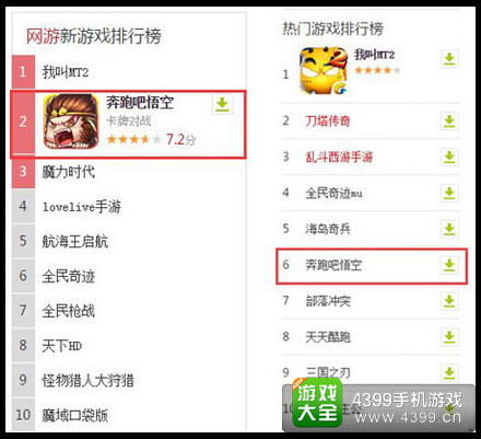 奔跑吧悟空手游