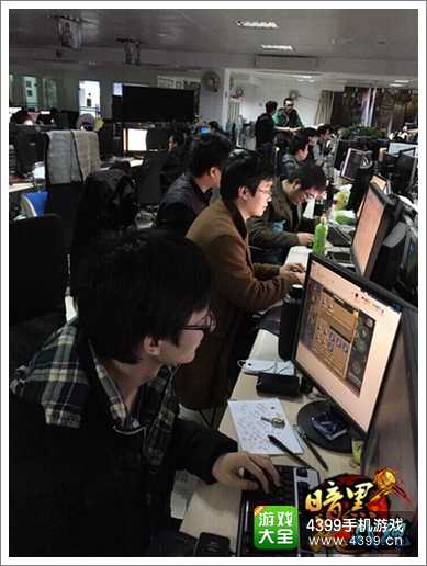 暗黑战魂安卓首测项目组苦逼工作图曝光
