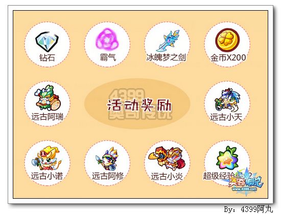 奥奇传说五王推推推活动开启啦