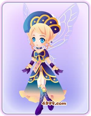 小花仙暮紫贵族套装