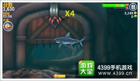 饥饿鲨:进化大螃蟹在哪