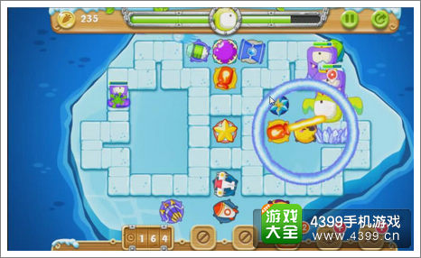保卫萝卜2天天向上BOSS计时模式冰岛攻略