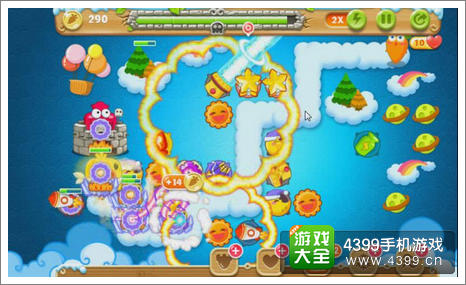保卫萝卜2天天向上壁垒模式天空篇