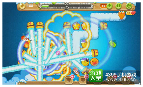 保卫萝卜2天天向上壁垒模式天空篇