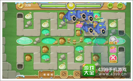 保卫萝卜2天天向上计时模式庄园攻略