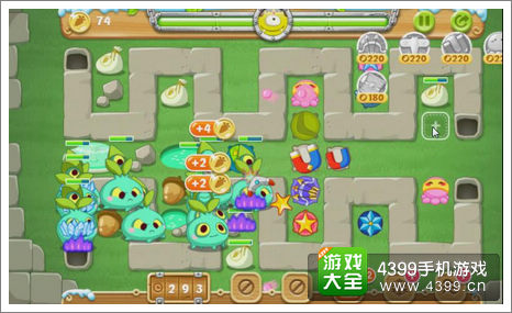 保卫萝卜2天天向上计时模式庄园攻略