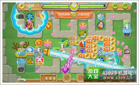保卫萝卜2天天向上计时模式庄园攻略