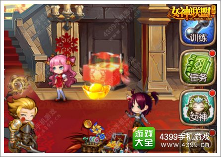 女神联盟宫殿梦幻来袭 女神羊年贺新春 