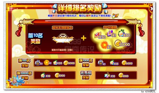 奥奇传说钻石红包疯狂派 得酷炫昵称卡