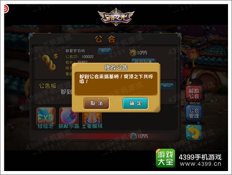 守护之光公会公告