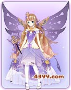 小花仙碎金羽蝶套装