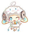 奥拉星卖萌羊