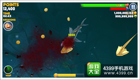 饥饿的鲨鱼攻略
