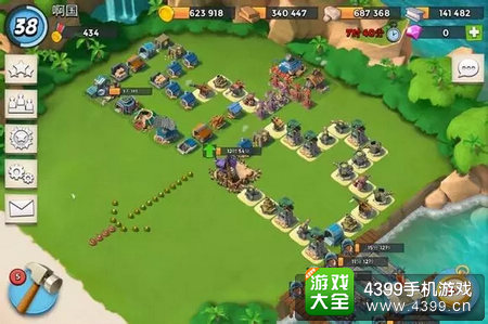 海岛奇兵创意阵型