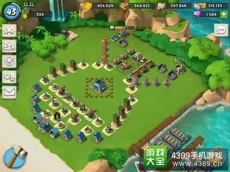 海岛奇兵阵型