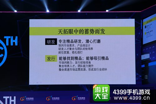 天拓游戏演讲