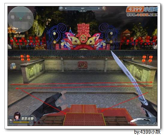 4399生死狙击新年庙会技巧心得