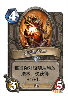 炉石传说龙人巫师