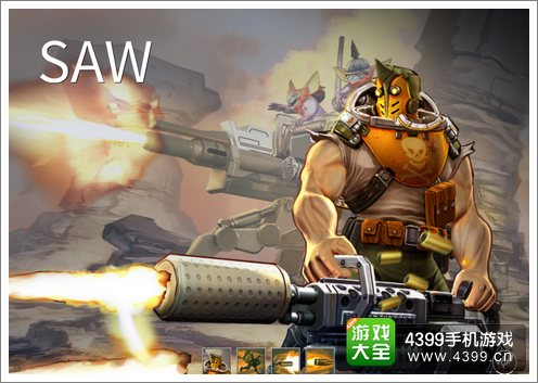 虚无荣耀ADC战士SAW
