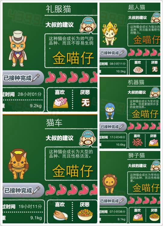猫咖啡店图鉴