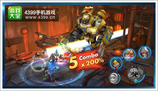 召唤师联盟战斗实景截图