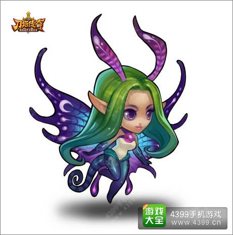 刀塔传奇仙女龙原画曝光 精灵可爱小仙子