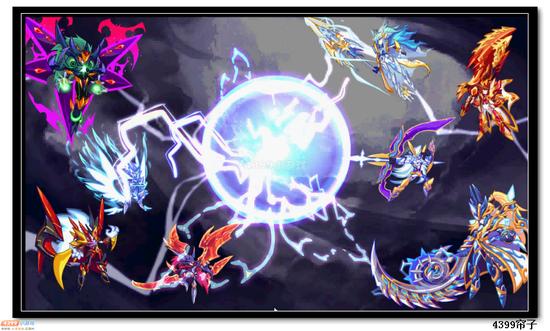 热血精灵派四魔尊与魔神家族正面交锋5