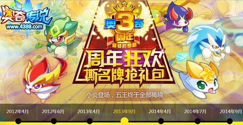 奥奇传说2013年9月五王全部揭晓