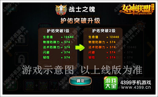 女神联盟玩法更新