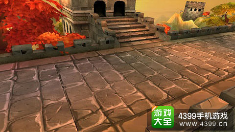 3D场景万里长城