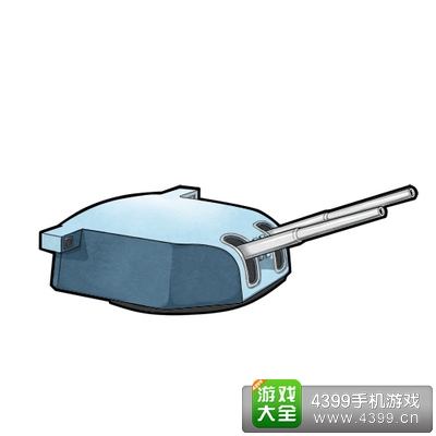 战舰少女E国双联8英寸炮