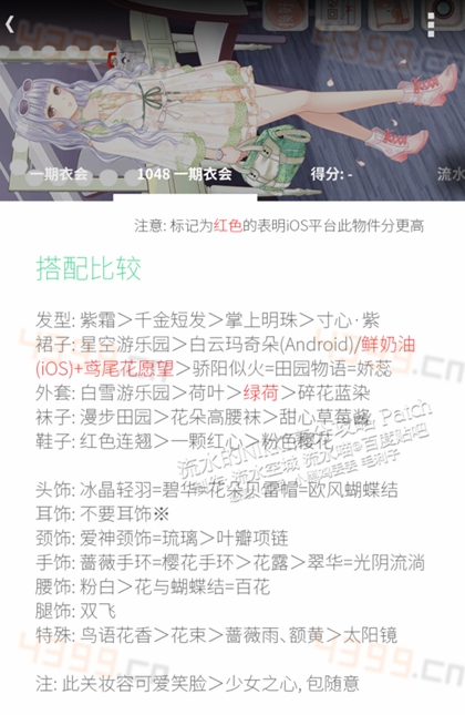 暖暖环游世界一期衣会高分攻略