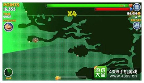 饥饿的鲨鱼海螺