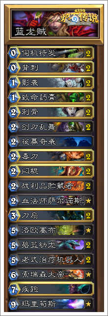 炉石传说蓝龙贼